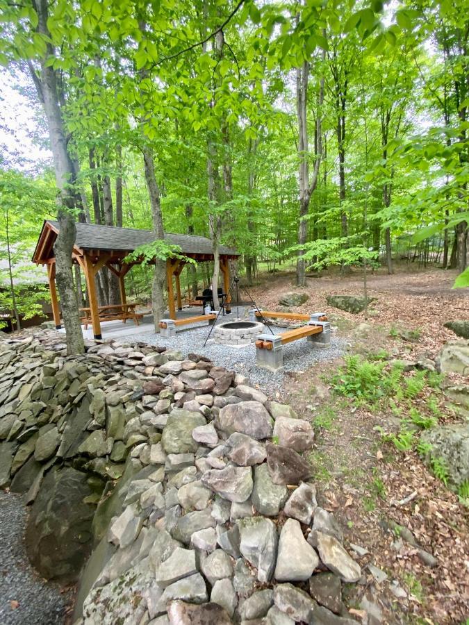 Lakeview Cabin In The Hideout Lake Ariel Exterior photo